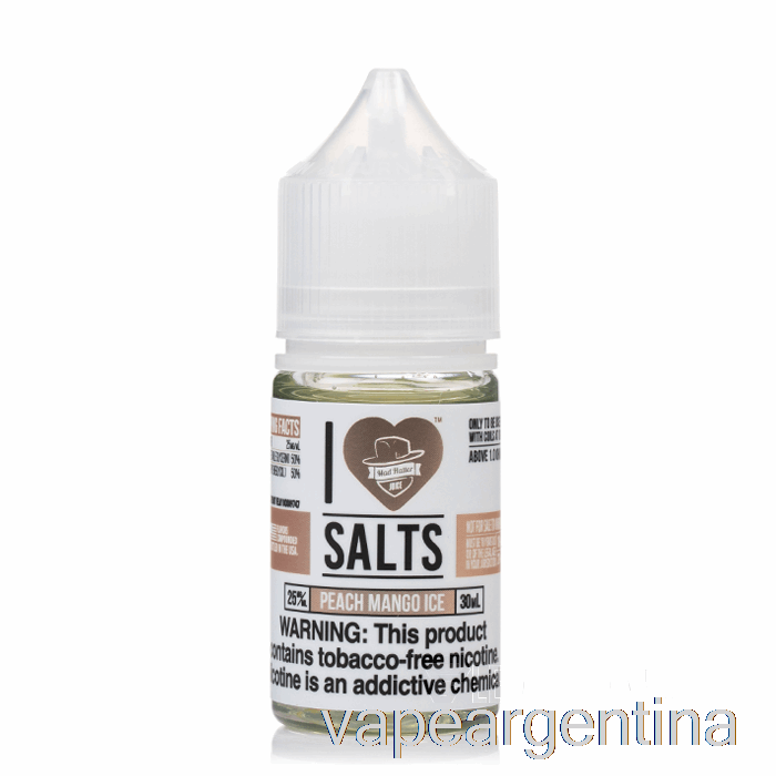 Hielo De Mango Durazno - I Love Salts - 30ml 25mg Vape Argentina